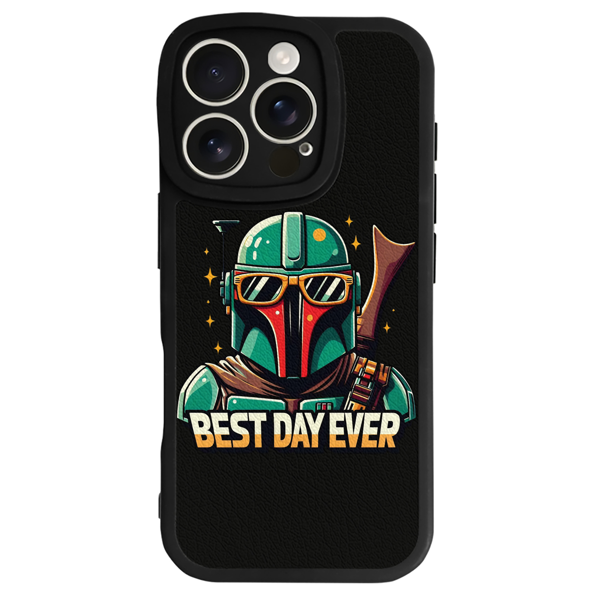 （画像用） スター・ウォーズ Star Wars 【iPhone 16シリーズ対応】シリコンスマホケース（レザー調） 材質：シリコン